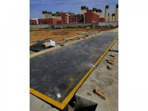 周口項(xiàng)城市高中城南幼兒園項(xiàng)目 河南匯隆建設(shè)集團(tuán)有限公司 3M16M100T全電子汽車(chē)衡安裝案例